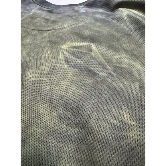 Y2K Volcom Jersey Shirt Size XL Green Graphic Diamond Grunge Skate Long Sleeve - Picture 8 of 10